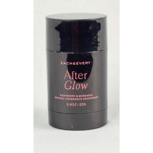 Each & Every After Glow Natural Fragrance Deodorant Raspberry Mandarin